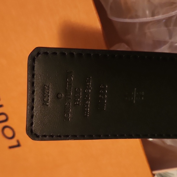 $600 Retail Auth Louis Vuitton Monogram Belt.80/32 AC5212 M0566 Made in Spain - Picture 5 of 16